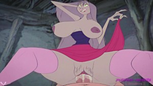 Inside Madam Mim's Cottage (Wizard's Duel 2 ft SLB)