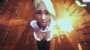 [SPIDERMAN] POV Spider Gwen go out with you (3D PORN 60 FPS)
