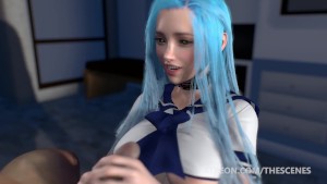 3D Porn Sailor Anime Hentai Handjob
