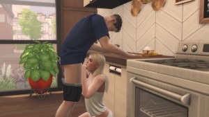 Kitchen Sex With My Brother's Girl - ( My Art Professor E4 Sex Scene )