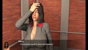 Project Hot Wife - Naked on the lift (55)
