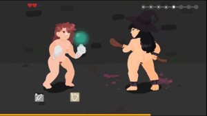 Dungeon of Desire [Hentai Pixel game] Ep.1 The witch squirts a lot while having rough sex