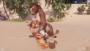 Wild Life / Furry Porn Tiger Creampie's inside Tali