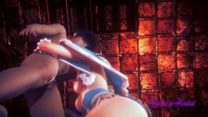 Frozen Hentai 3D - Elsa Have sex in his castle
