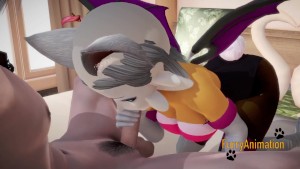 Sonic Hentai 3D - Rougue Hard Sex