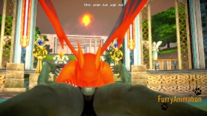 Pokemon Furry Hentai 3D Yiff - Charizard Girl is Ficked by Human Dragon