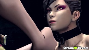 street fighter futanari virtual sex game in the cage