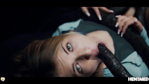Tiny blonde explodes with cum after hardcore fuck