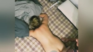 Big Tit Teen Takes Rough Pounding