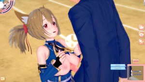 【エロゲーコイカツ！】ソードアートオンライン(SAO) 綾野珪子(シリカ)3DCG巨乳アニメ動画[Hentai Game Koikatsu! Ayano Keiko(Anime 3DCG Video)