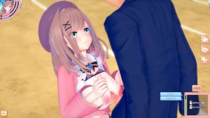【エロゲーコイカツ！】VTuber 鈴原るる3DCG巨乳アニメ動画(バーチャルYoutuber)[Hentai Game Koikatsu! Suzuhara Lulu(Anime 3DCGVideo