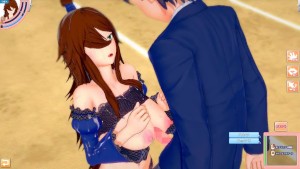 【エロゲーコイカツ！】Naruto(ナルト疾風伝) 照美メイ(水影)3DCG巨乳アニメ動画[Hentai Game Koikatsu! Mei Terumi(Anime 3DCG Video)]