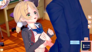 【エロゲーコイカツ！】VTuber しぐれうい3DCG巨乳アニメ動画(バーチャルYoutuber)[Hentai Game Koikatsu! Shigure Ui(Anime 3DCG Video)