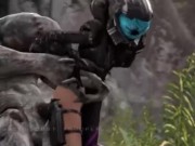Halo Fucking Big Monster In Field