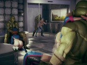 gobrins attack - 3d hentai animation