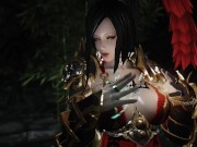 skyrim werewolf and armor porn