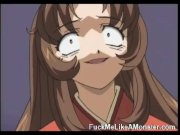 Busty hentai slut fucks wild